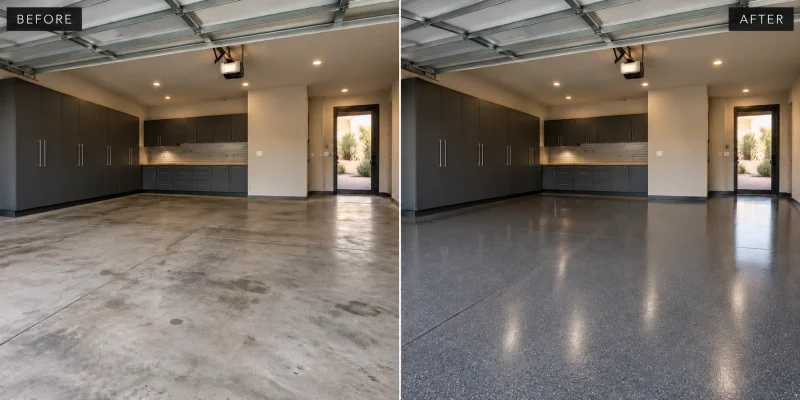 Illustrative transformation concept: Concrete with a new point of view